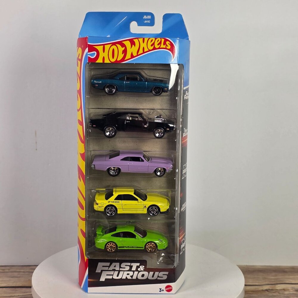 2025 Hot Wheels Fast & Furious 5-Car Pack